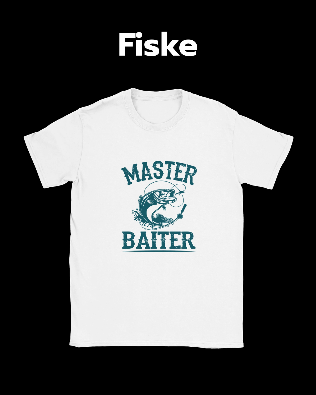 En enormt rolig tröja med motivet "master-baiter", som skämt till masturbator.