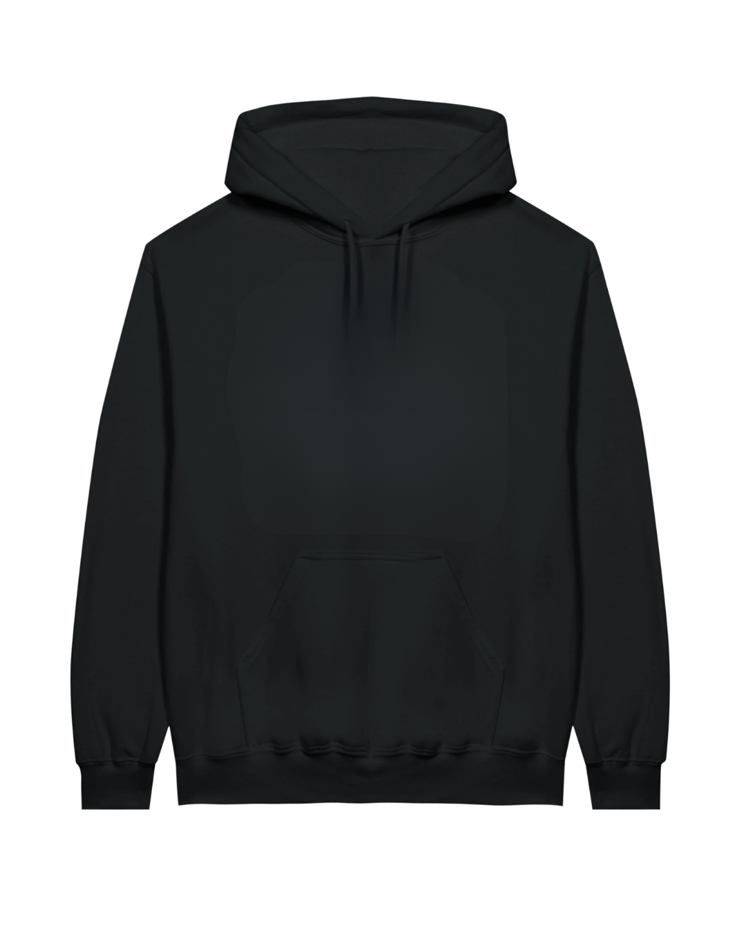 Hoodie med egen bild & text - Ljusblå